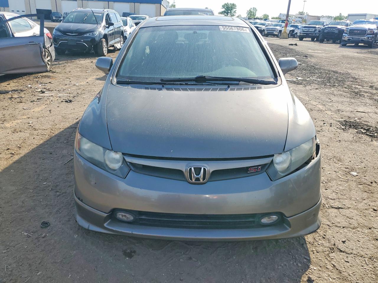 2008 Honda Civic Exl Серый vin: 1HGFA16998L011819