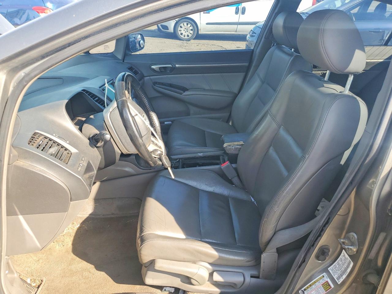 2008 Honda Civic Exl Серый vin: 1HGFA16998L011819