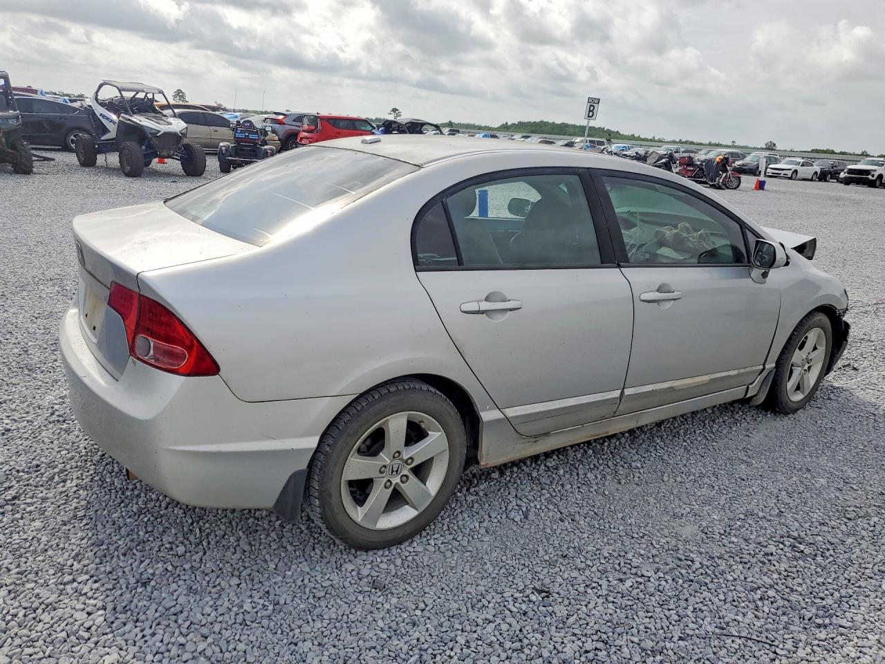 2008 Honda Civic Exl Silver vin: 1HGFA16998L032900