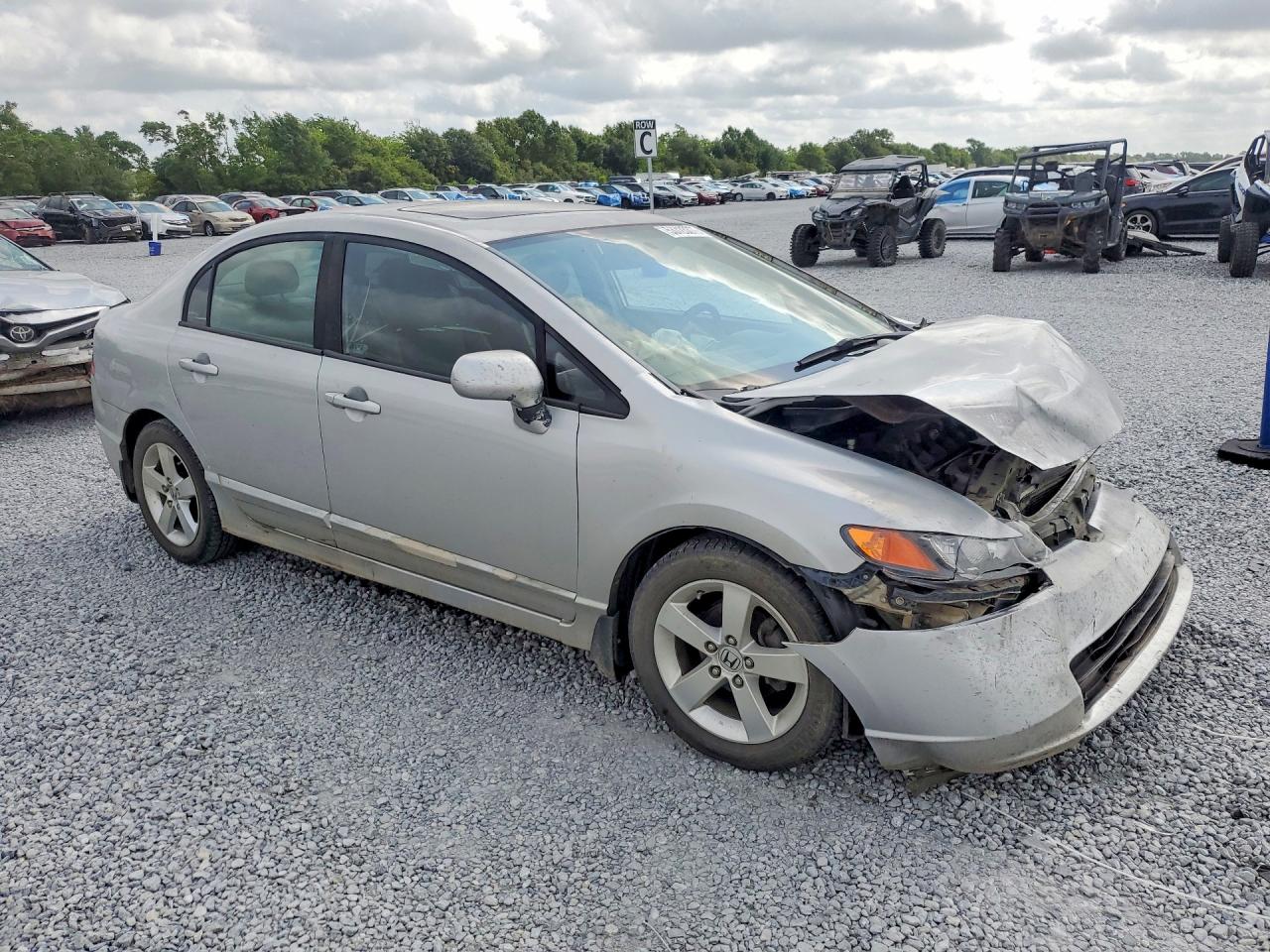 2008 Honda Civic Exl Silver vin: 1HGFA16998L032900
