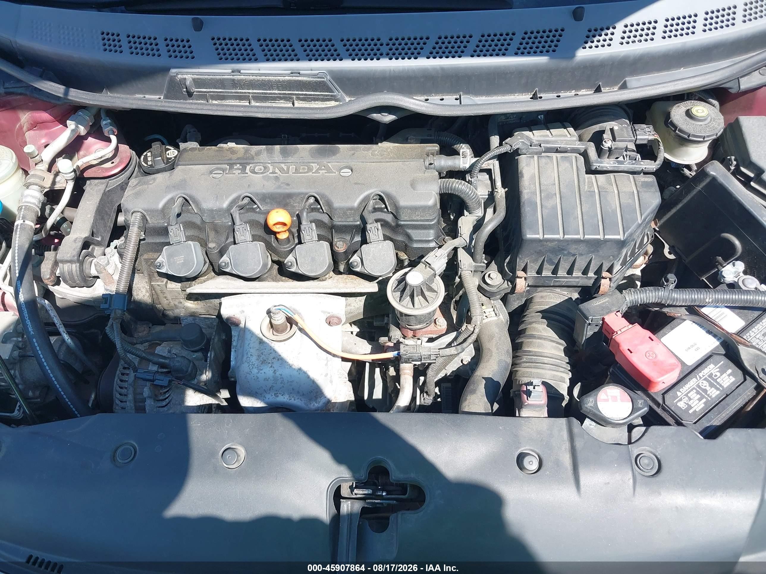 2009 Honda Civic Ex-l Темно-бордовый vin: 1HGFA16999L015970