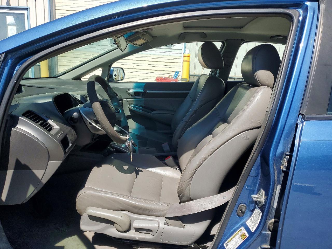 2009 Honda Civic Exl Blue vin: 1HGFA169X9L003388