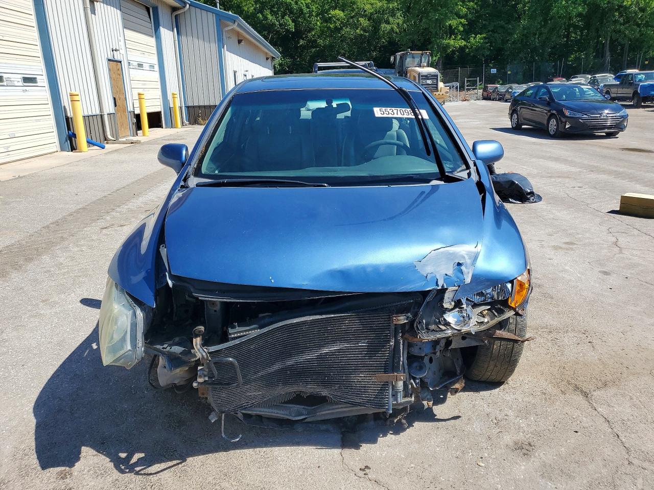 2009 Honda Civic Exl Blue vin: 1HGFA169X9L003388