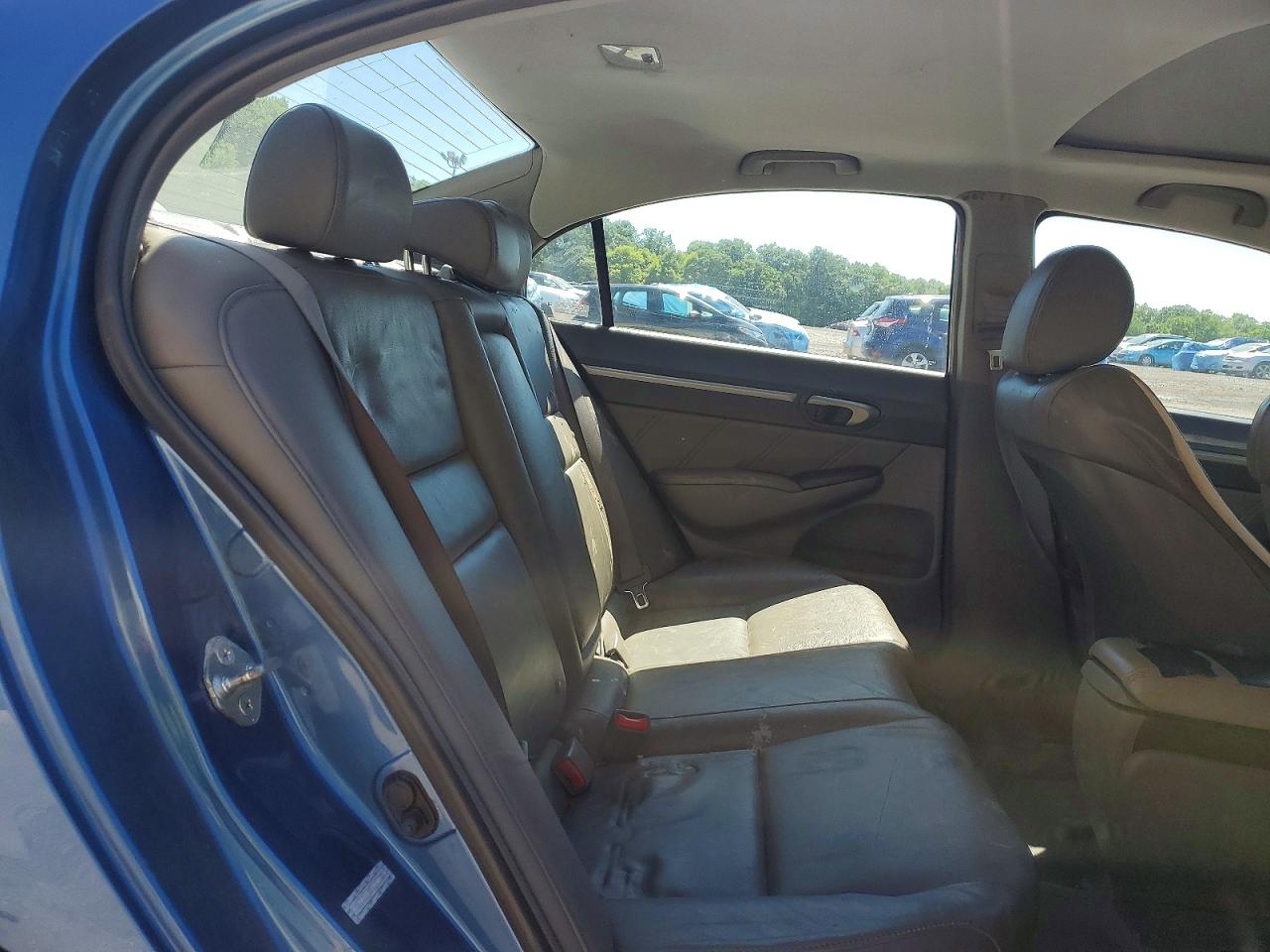 2009 Honda Civic Exl Blue vin: 1HGFA169X9L003388