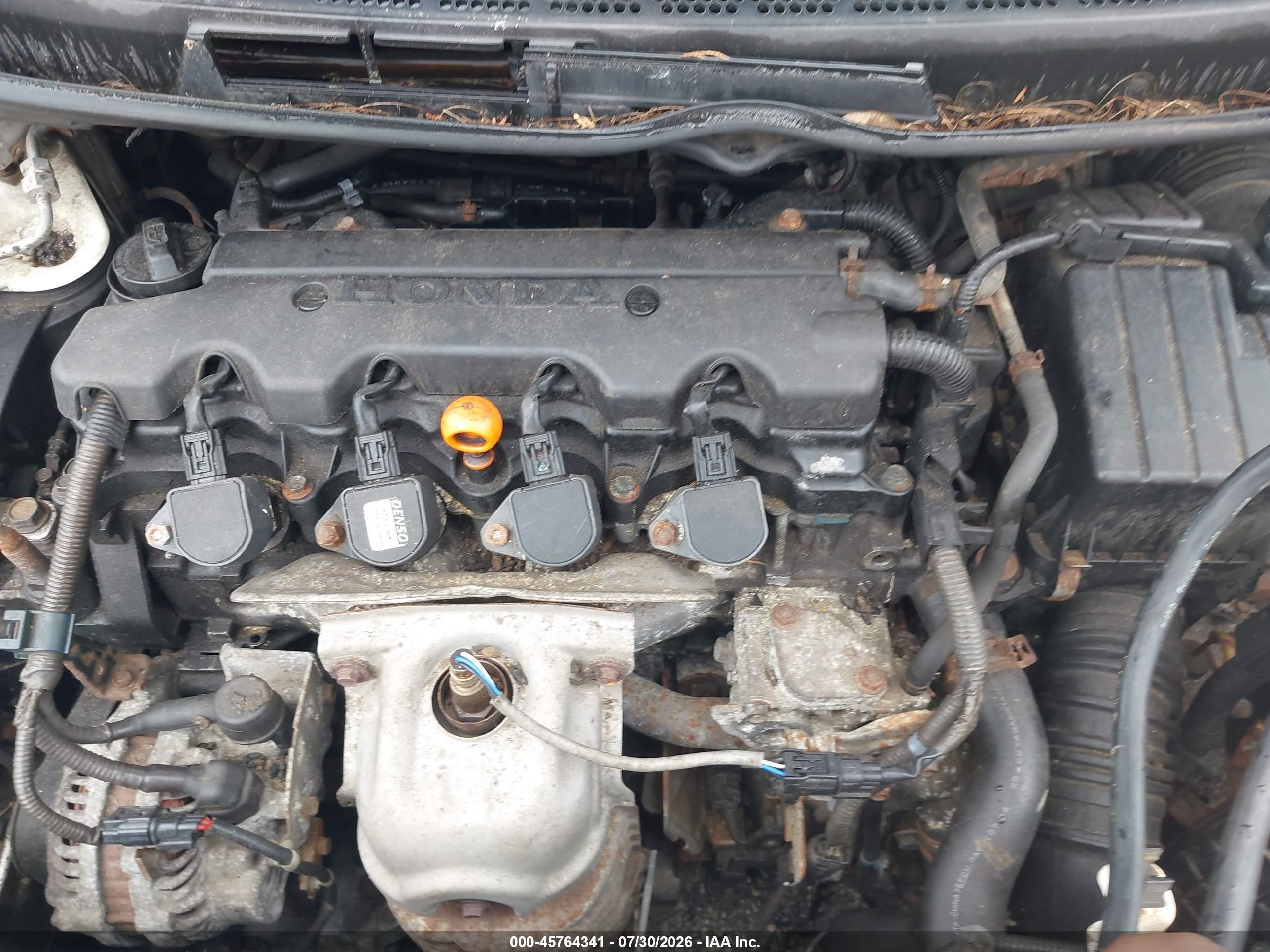 2007 Honda Civic Gx White vin: 1HGFA46517L000889