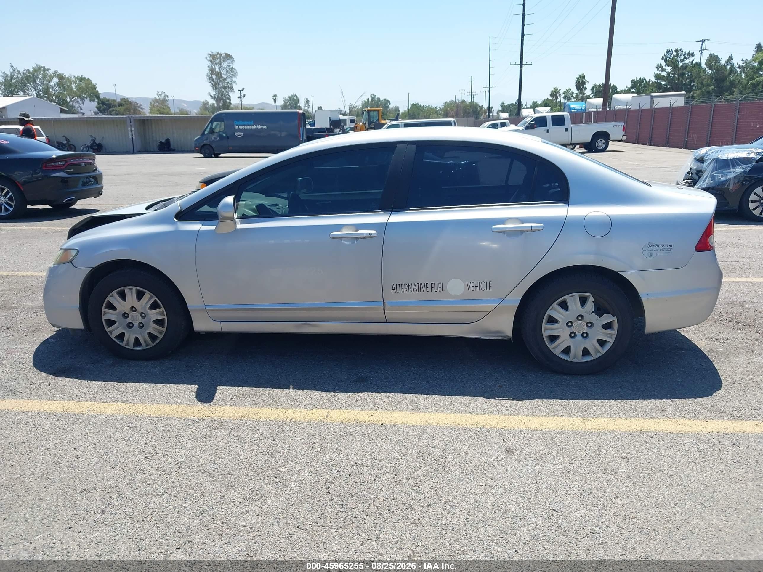 2009 Honda Civic Gx Silver vin: 1HGFA46519L000300