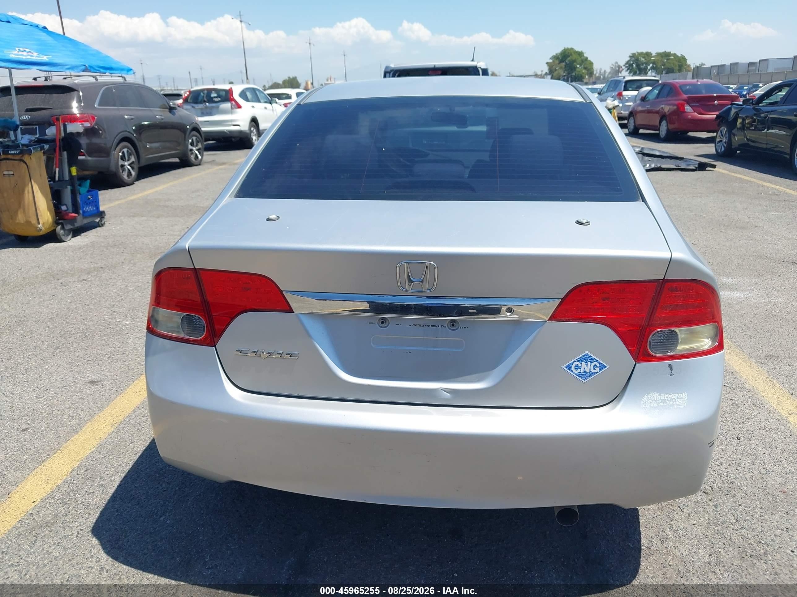 2009 Honda Civic Gx Silver vin: 1HGFA46519L000300