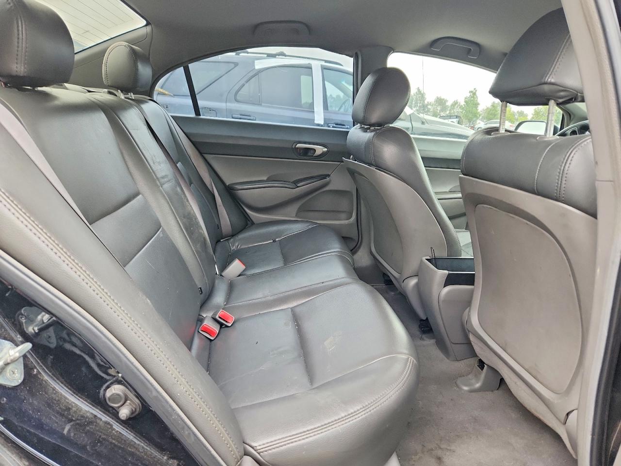 2008 Honda Civic Gx Black vin: 1HGFA46548L000726