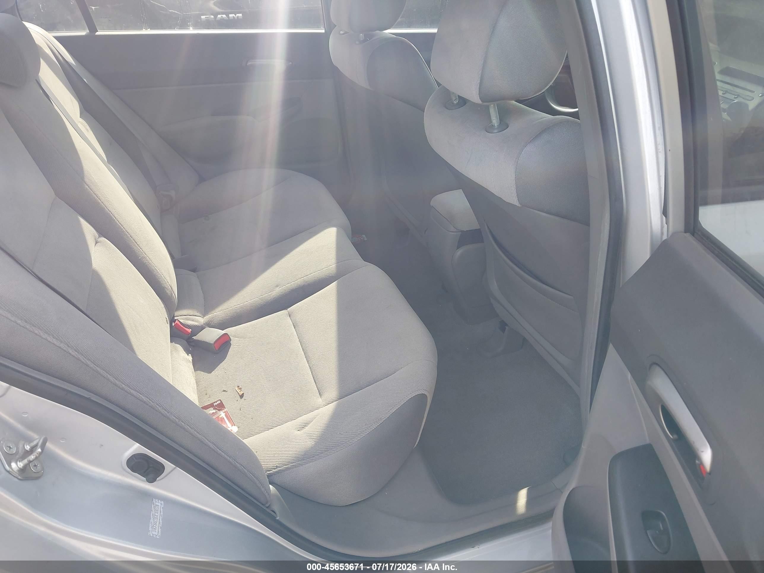 2007 Honda Civic Gx Silver vin: 1HGFA46557L000328