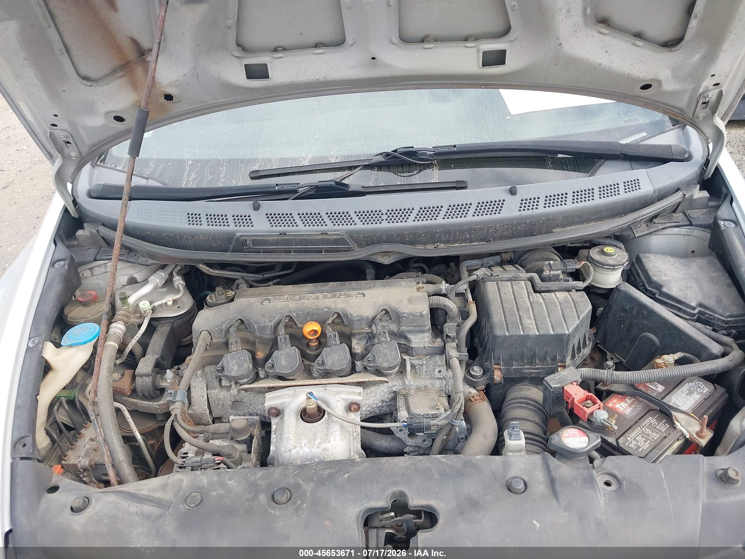 2007 Honda Civic Gx Silver vin: 1HGFA46557L000328
