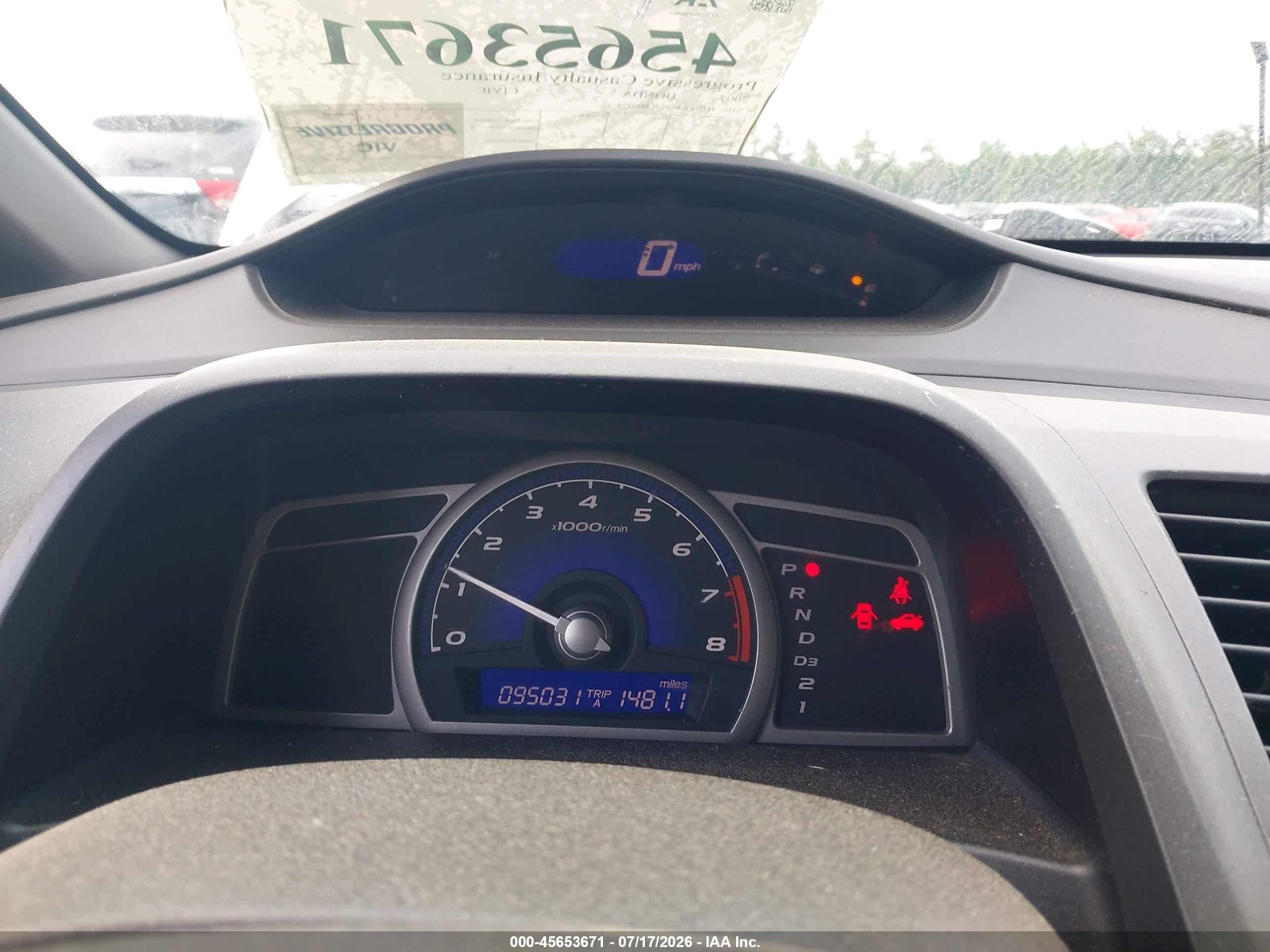 2007 Honda Civic Gx Silver vin: 1HGFA46557L000328