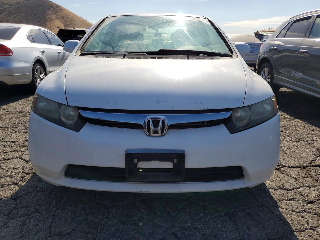 2007 Honda Civic Gx White vin: 1HGFA46557L000717