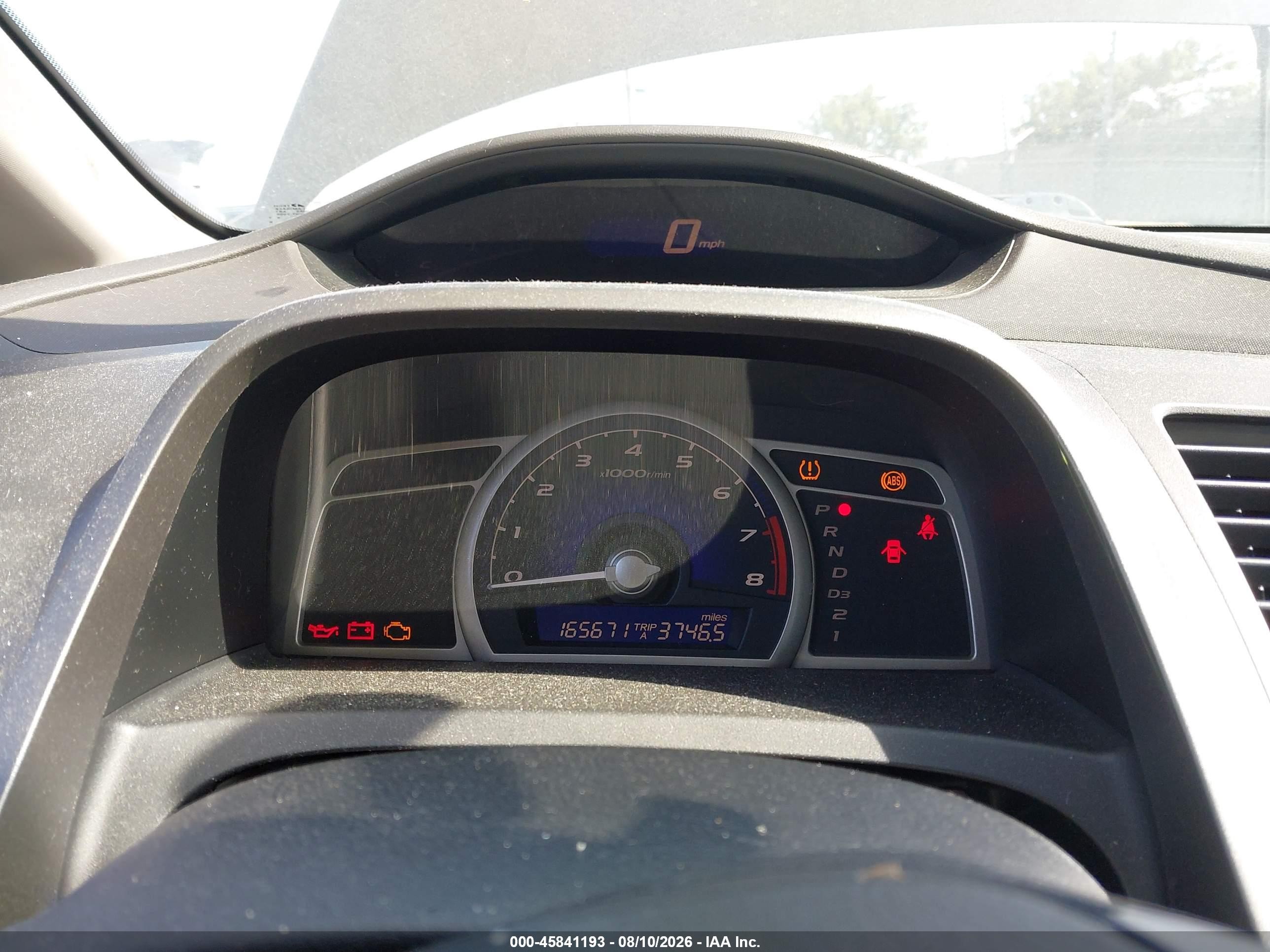 2009 Honda Civic Gx Черный vin: 1HGFA46589L000228