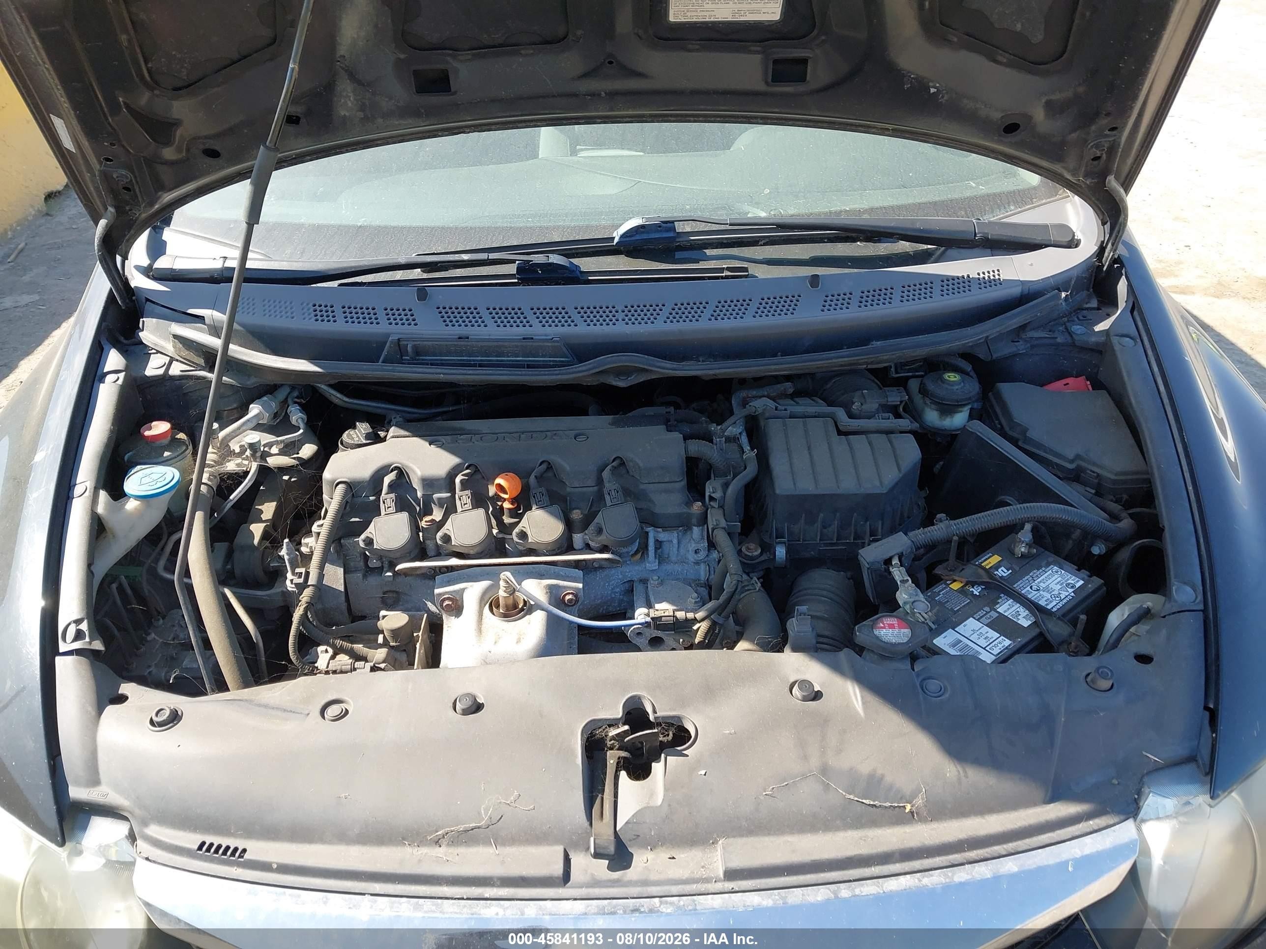 2009 Honda Civic Gx Черный vin: 1HGFA46589L000228