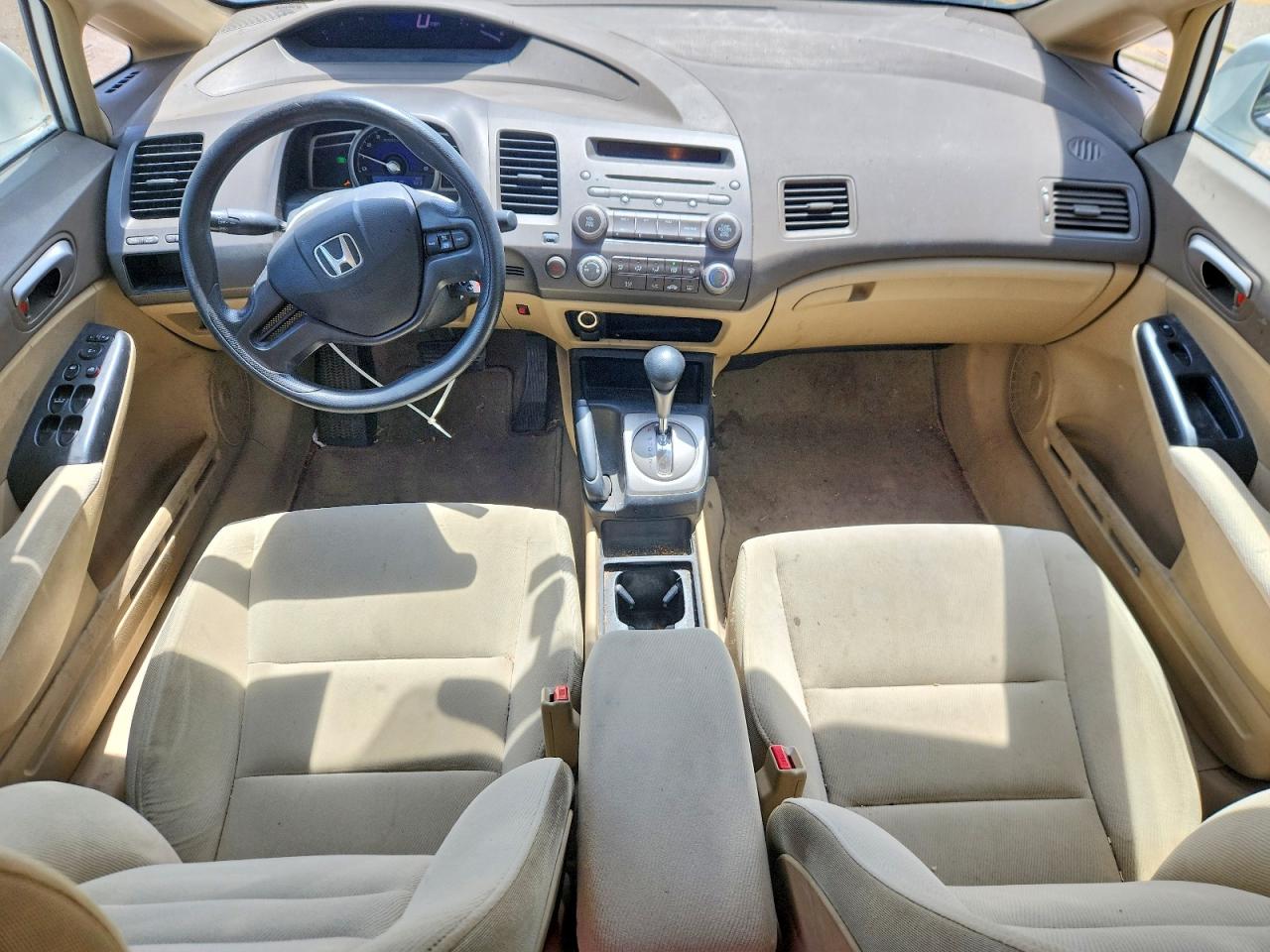 2008 Honda Civic Gx Белый vin: 1HGFA465X8L000892