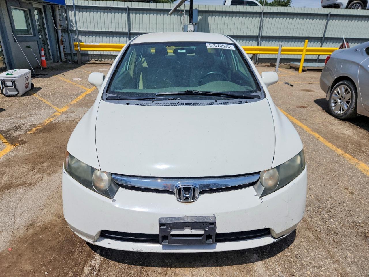2008 Honda Civic Gx Белый vin: 1HGFA465X8L000892