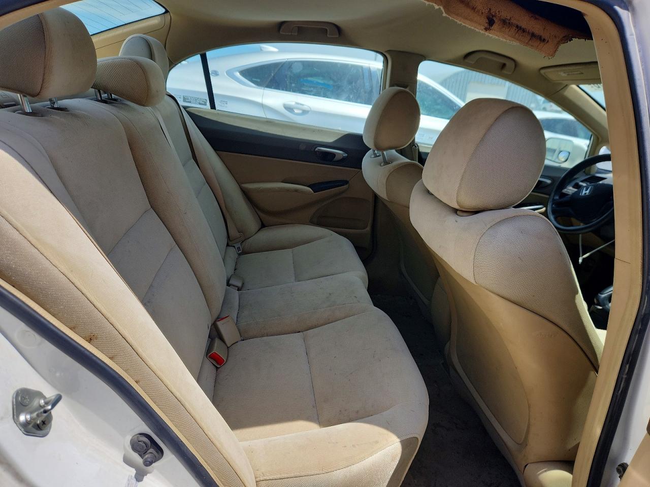 2008 Honda Civic Gx Белый vin: 1HGFA465X8L000892