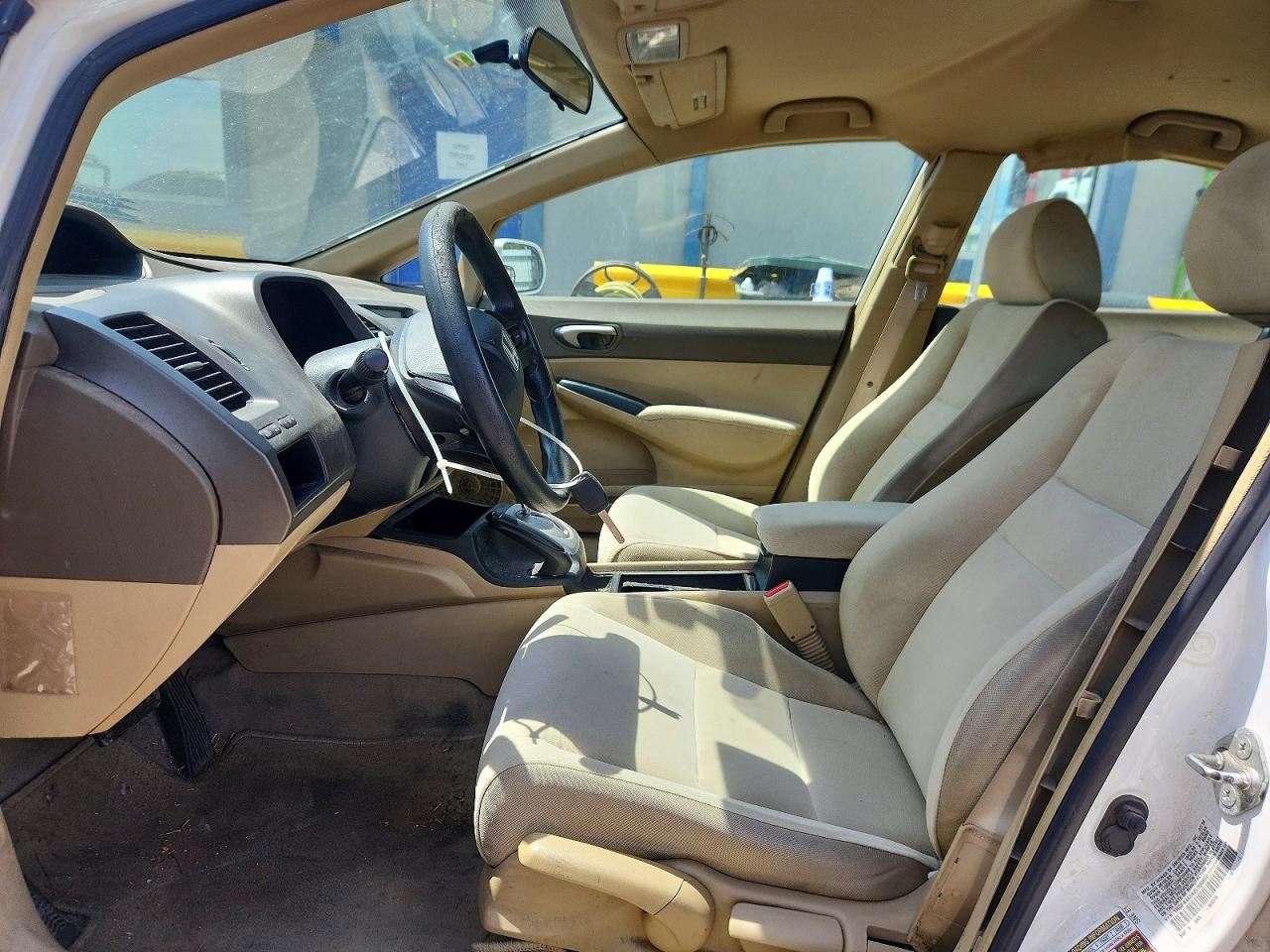 2008 Honda Civic Gx Белый vin: 1HGFA465X8L000892