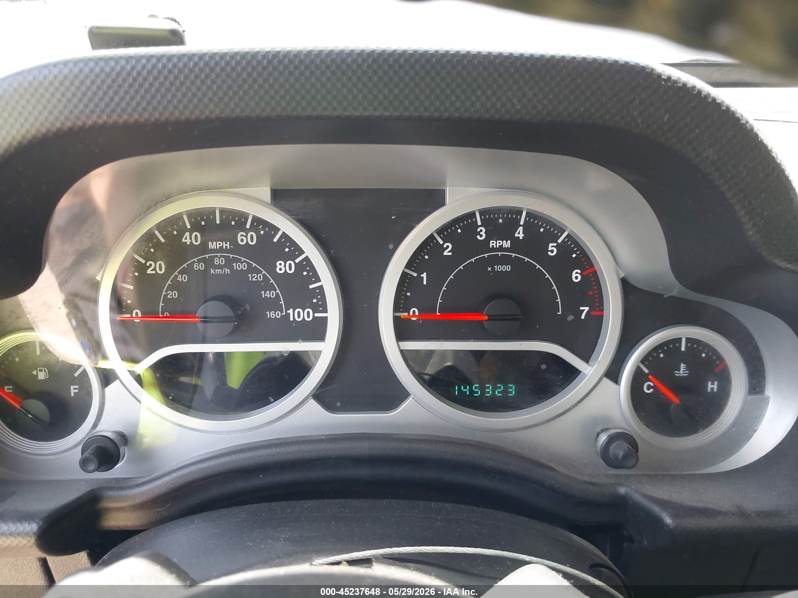 2010 Jeep Wrangler Sport Gray vin: 1J4AA2D10AL135098