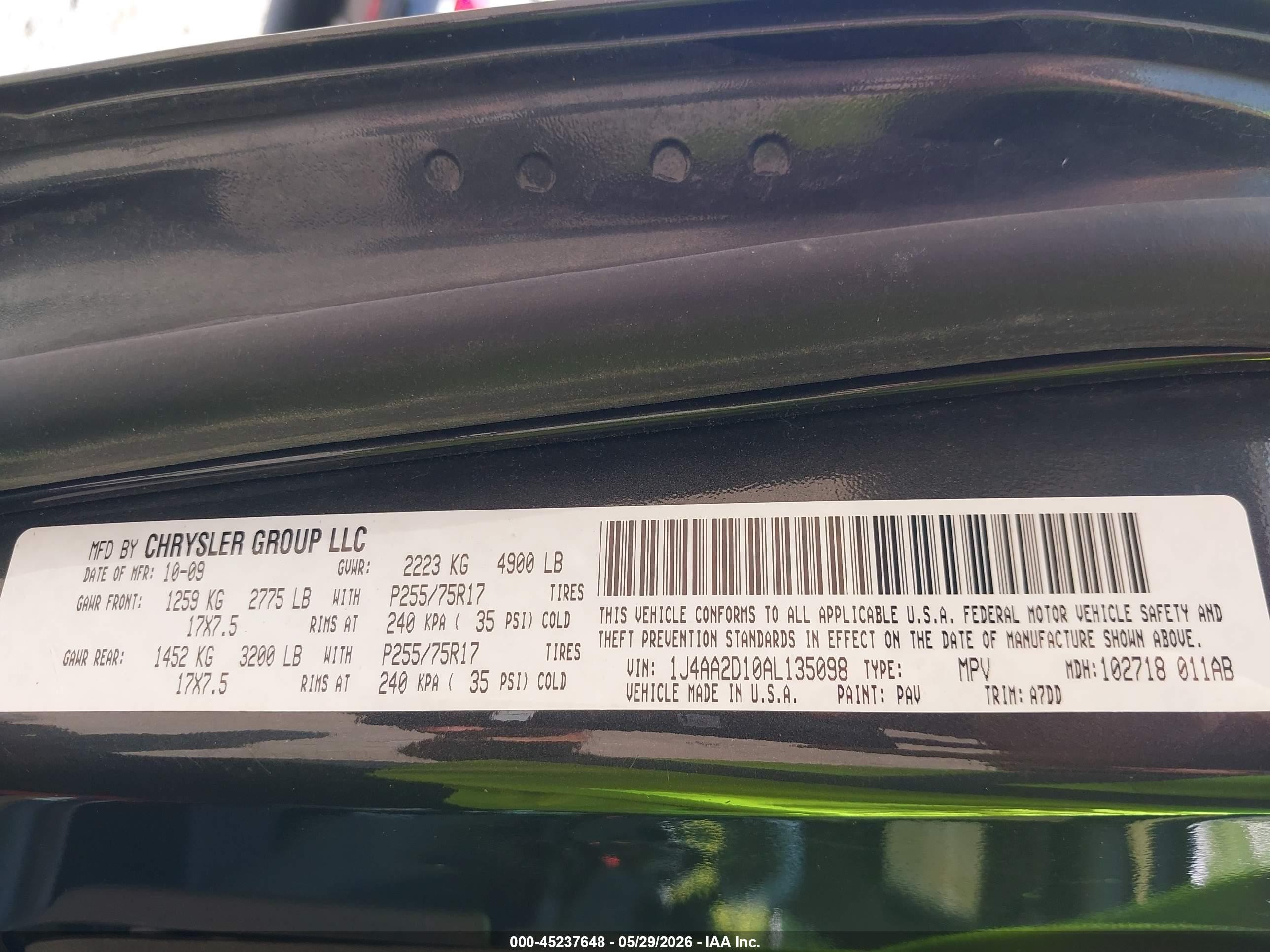2010 Jeep Wrangler Sport Gray vin: 1J4AA2D10AL135098