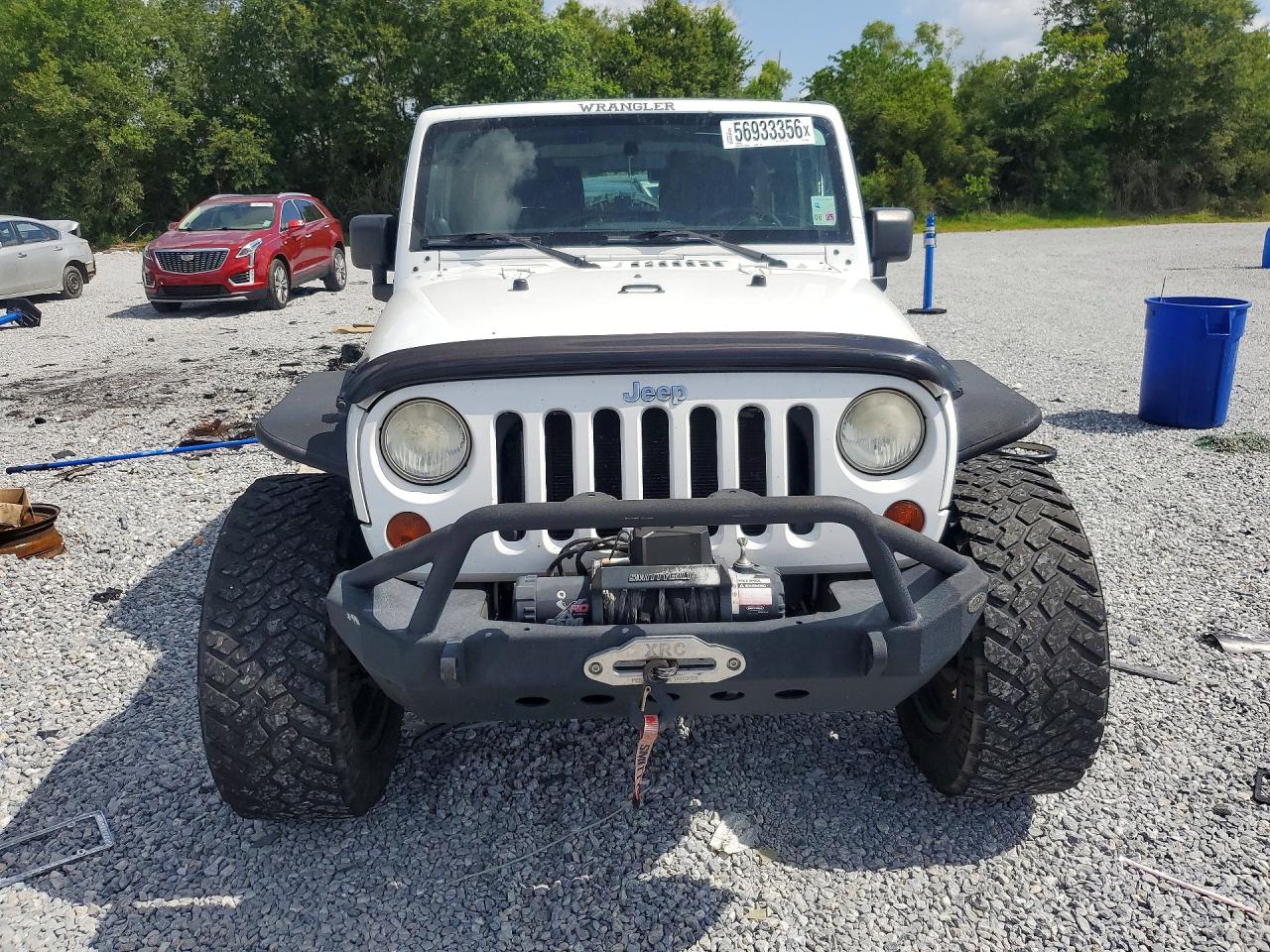 2011 Jeep Wrangler Sport White vin: 1J4AA2D10BL568065