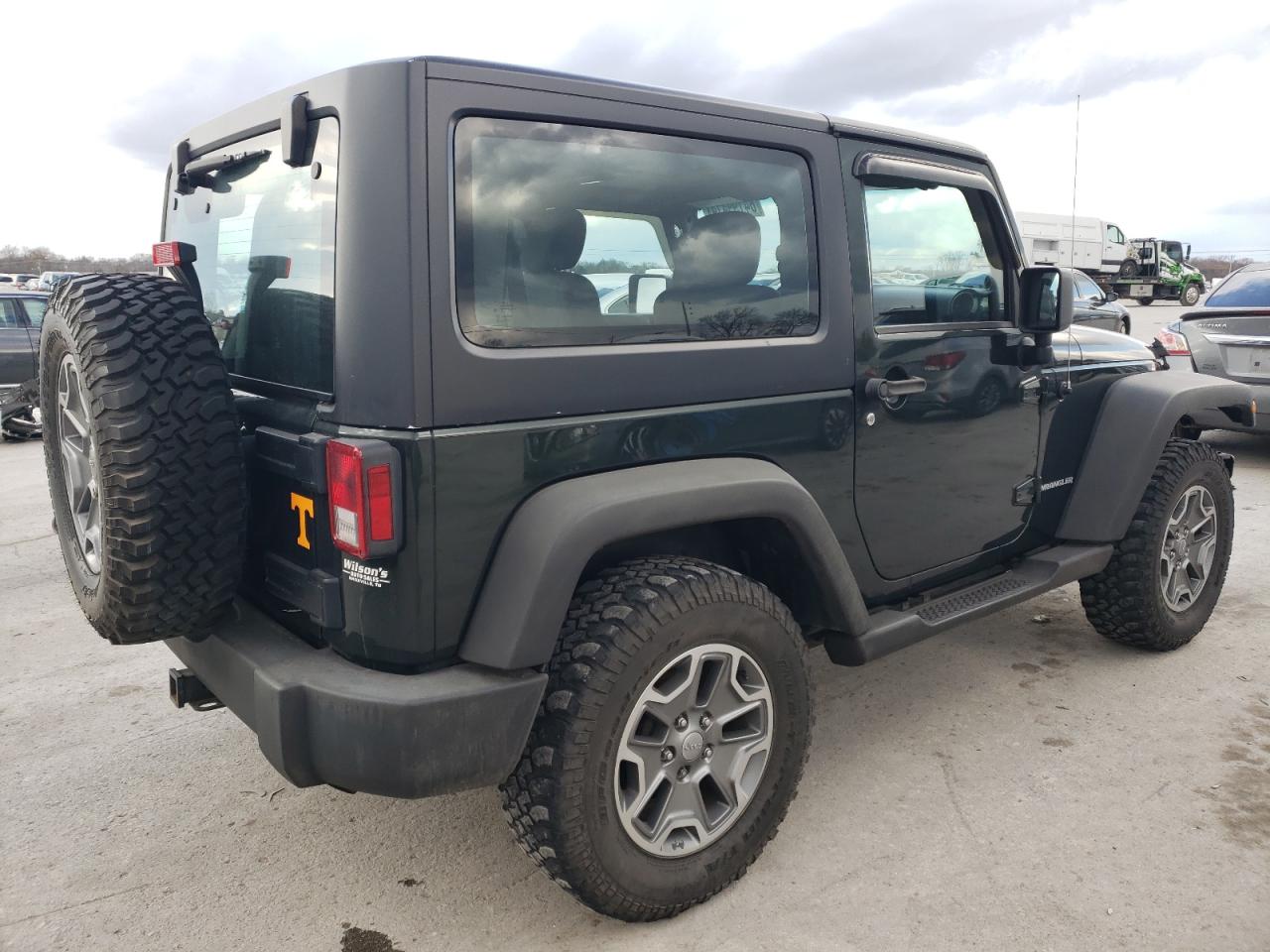 2011 Jeep Wrangler Sport Зеленый vin: 1J4AA2D10BL640074