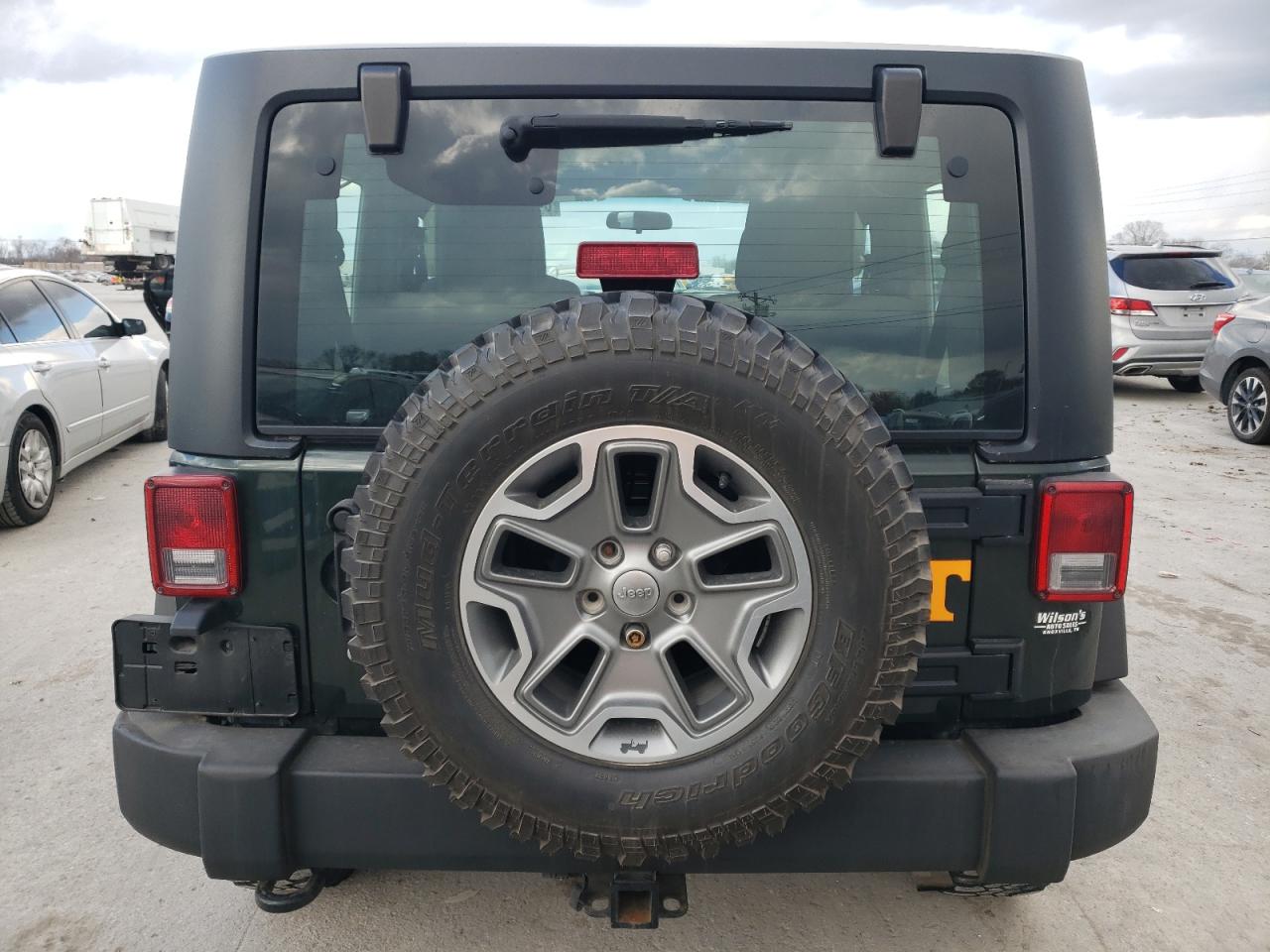 2011 Jeep Wrangler Sport Зеленый vin: 1J4AA2D10BL640074