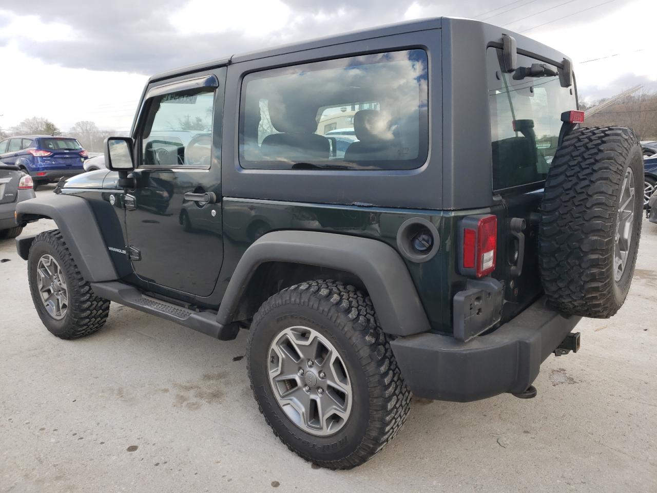 2011 Jeep Wrangler Sport Зеленый vin: 1J4AA2D10BL640074