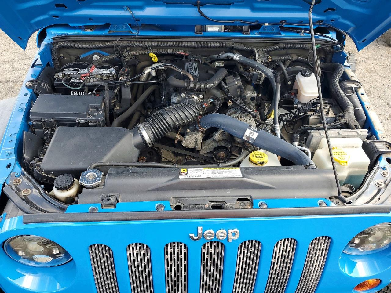 2011 Jeep Wrangler Sport Blue vin: 1J4AA2D11BL531283