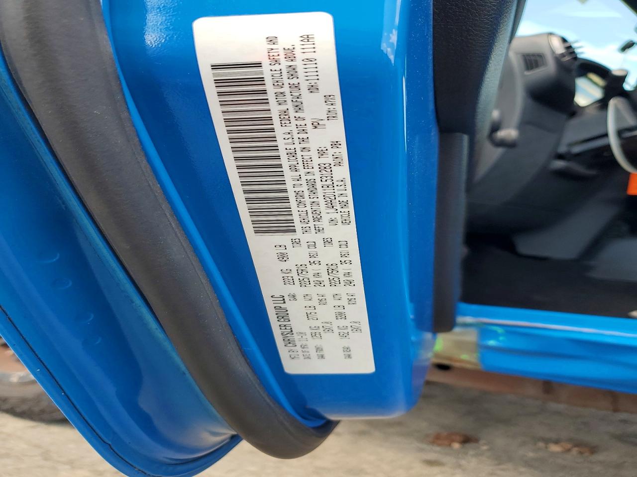 2011 Jeep Wrangler Sport Blue vin: 1J4AA2D11BL531283