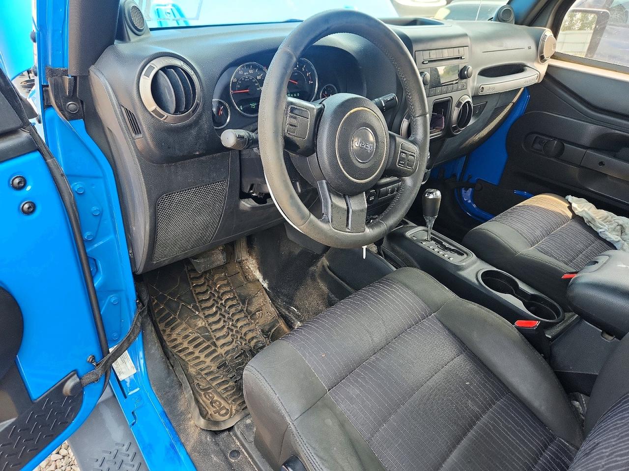 2011 Jeep Wrangler Sport Blue vin: 1J4AA2D11BL555468