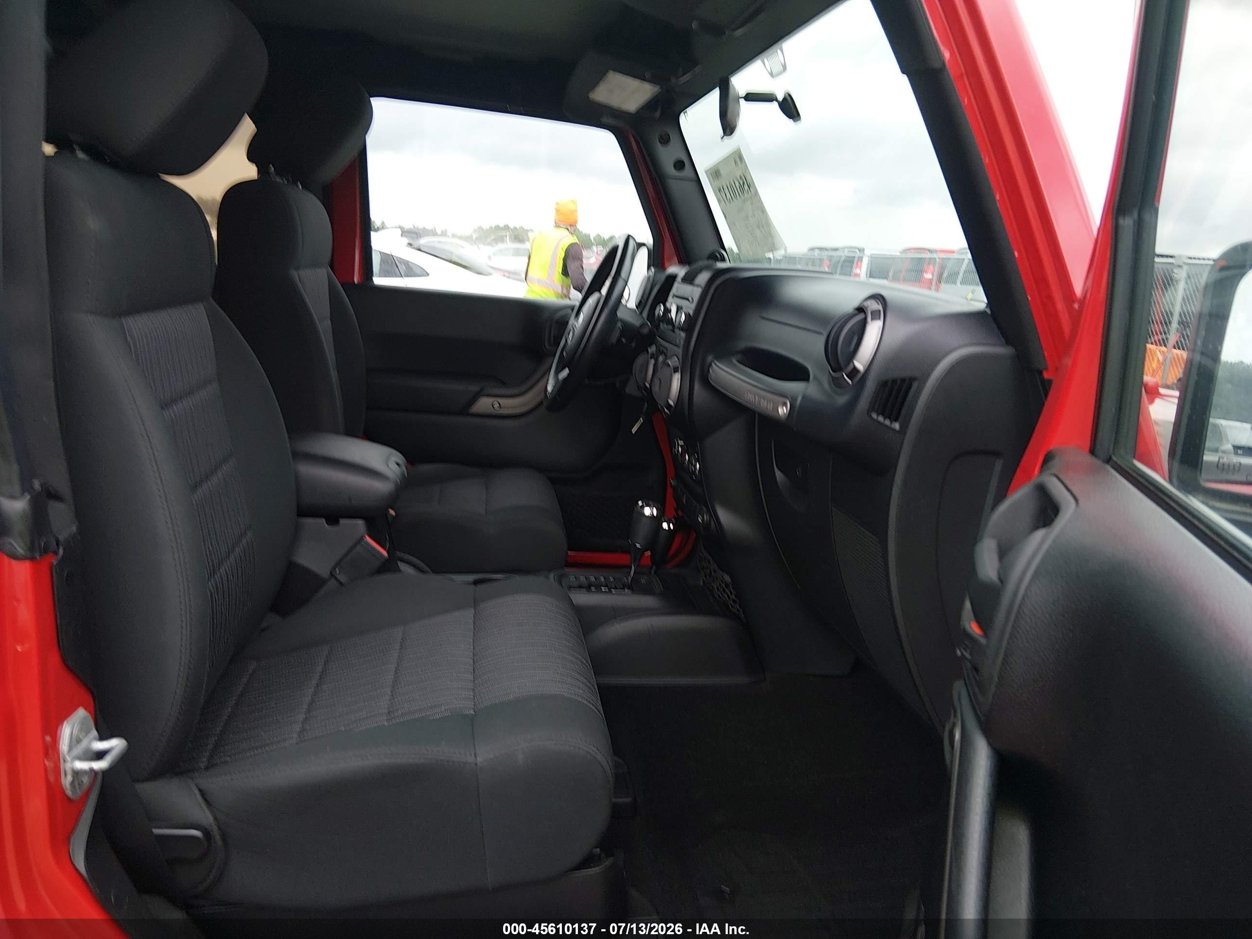 2011 Jeep Wrangler Sport Red vin: 1J4AA2D11BL628337