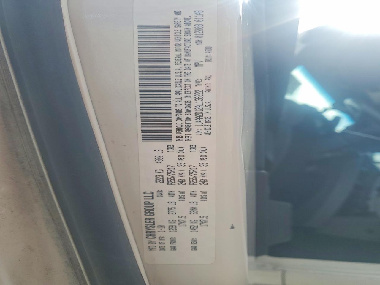 2010 Jeep Wrangler Sport White vin: 1J4AA2D12AL136222