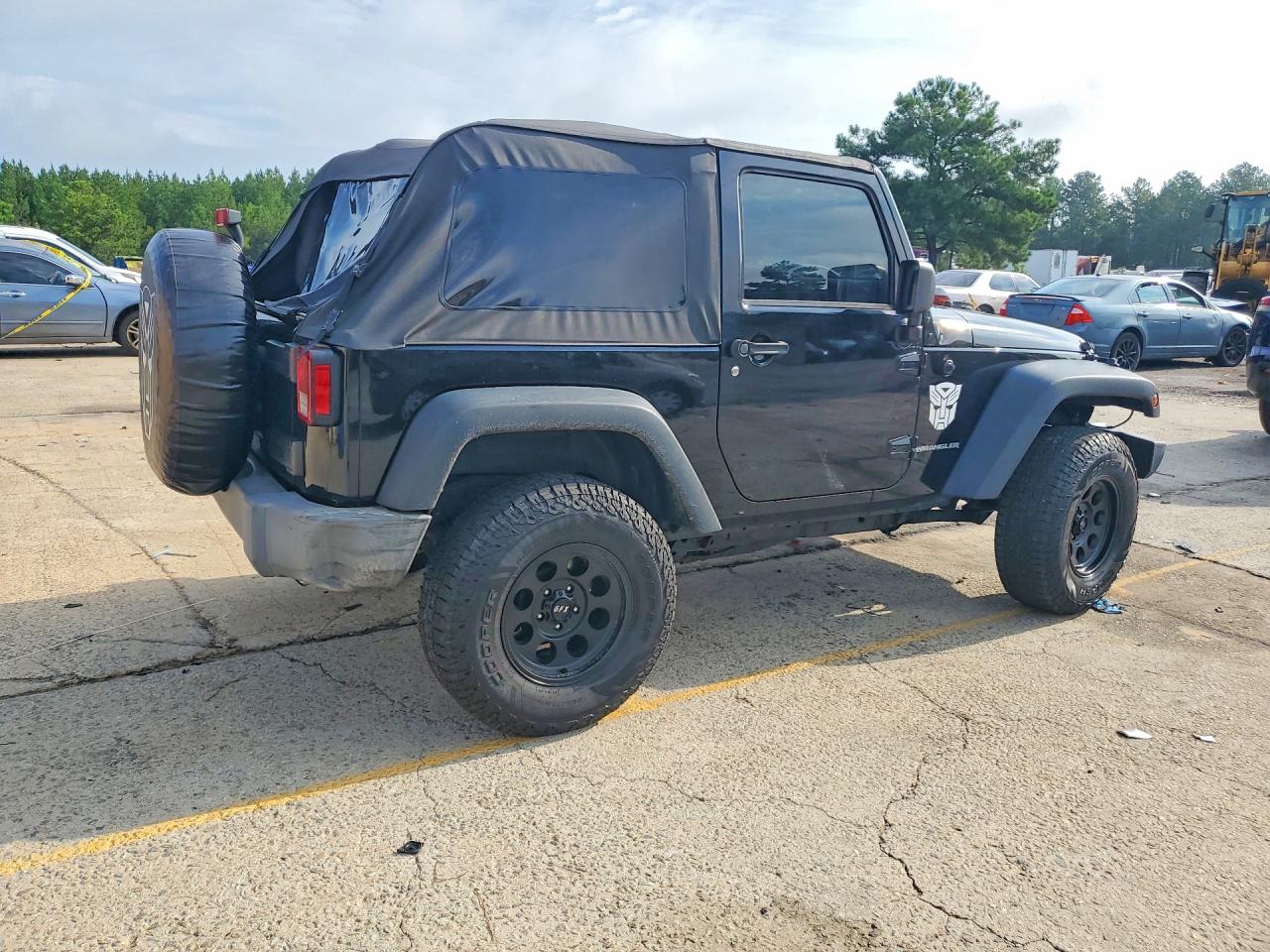 2010 Jeep Wrangler Sport Black vin: 1J4AA2D12AL138486