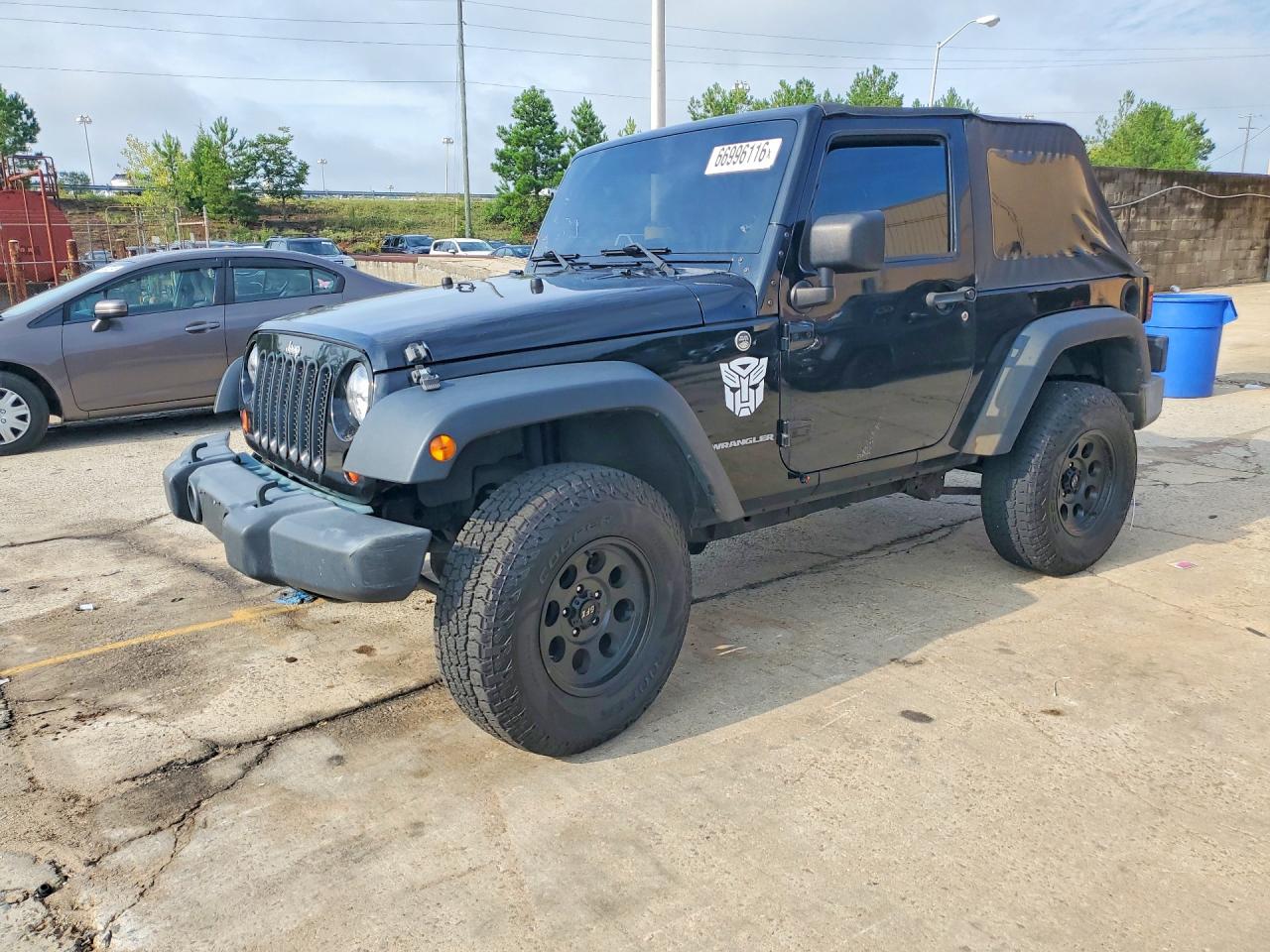 2010 Jeep Wrangler Sport Black vin: 1J4AA2D12AL138486