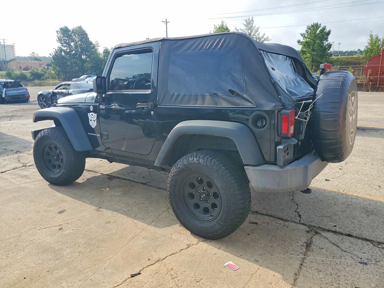 2010 Jeep Wrangler Sport Black vin: 1J4AA2D12AL138486