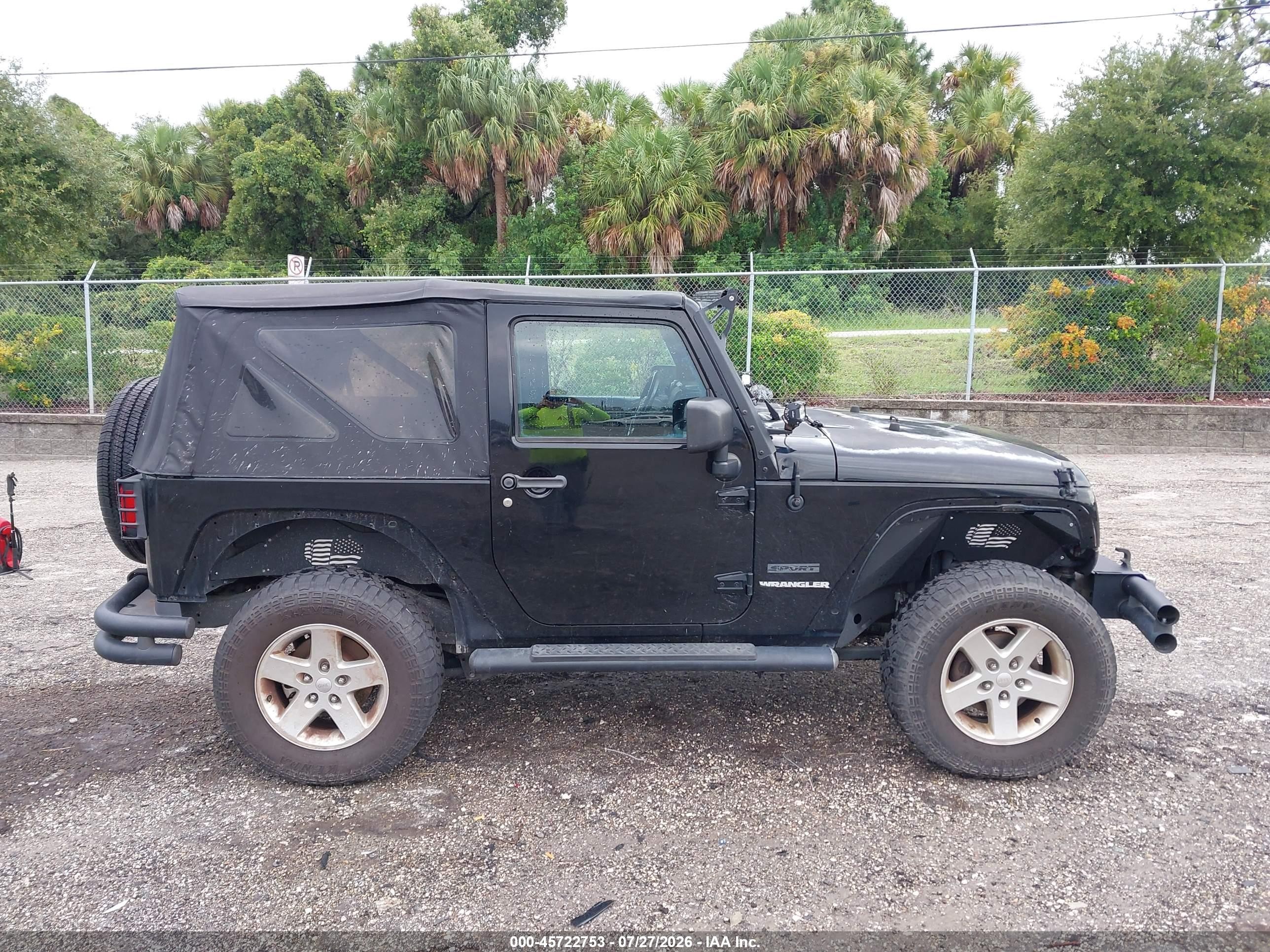2011 Jeep Wrangler Sport Brown vin: 1J4AA2D12BL579570