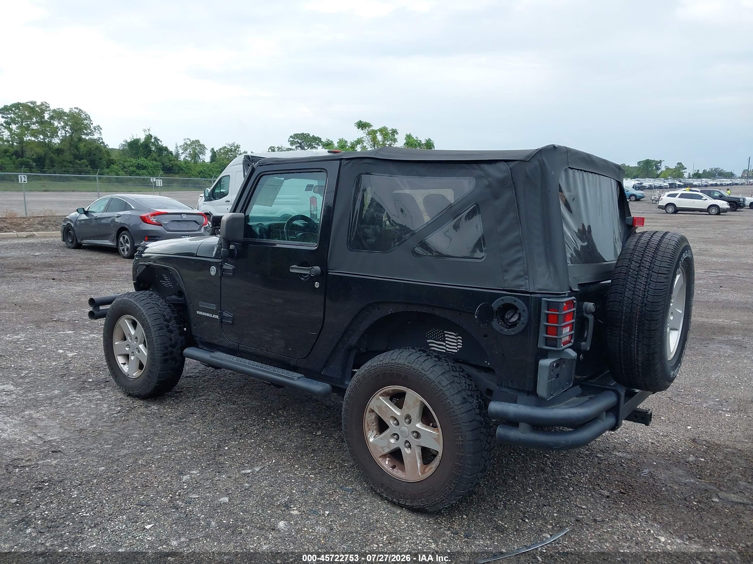 2011 Jeep Wrangler Sport Brown vin: 1J4AA2D12BL579570