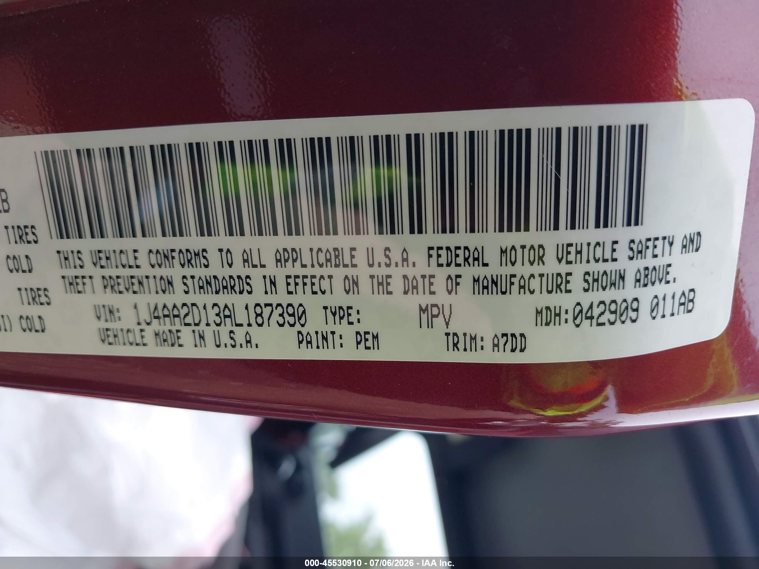 2010 Jeep Wrangler Sport Maroon vin: 1J4AA2D13AL187390