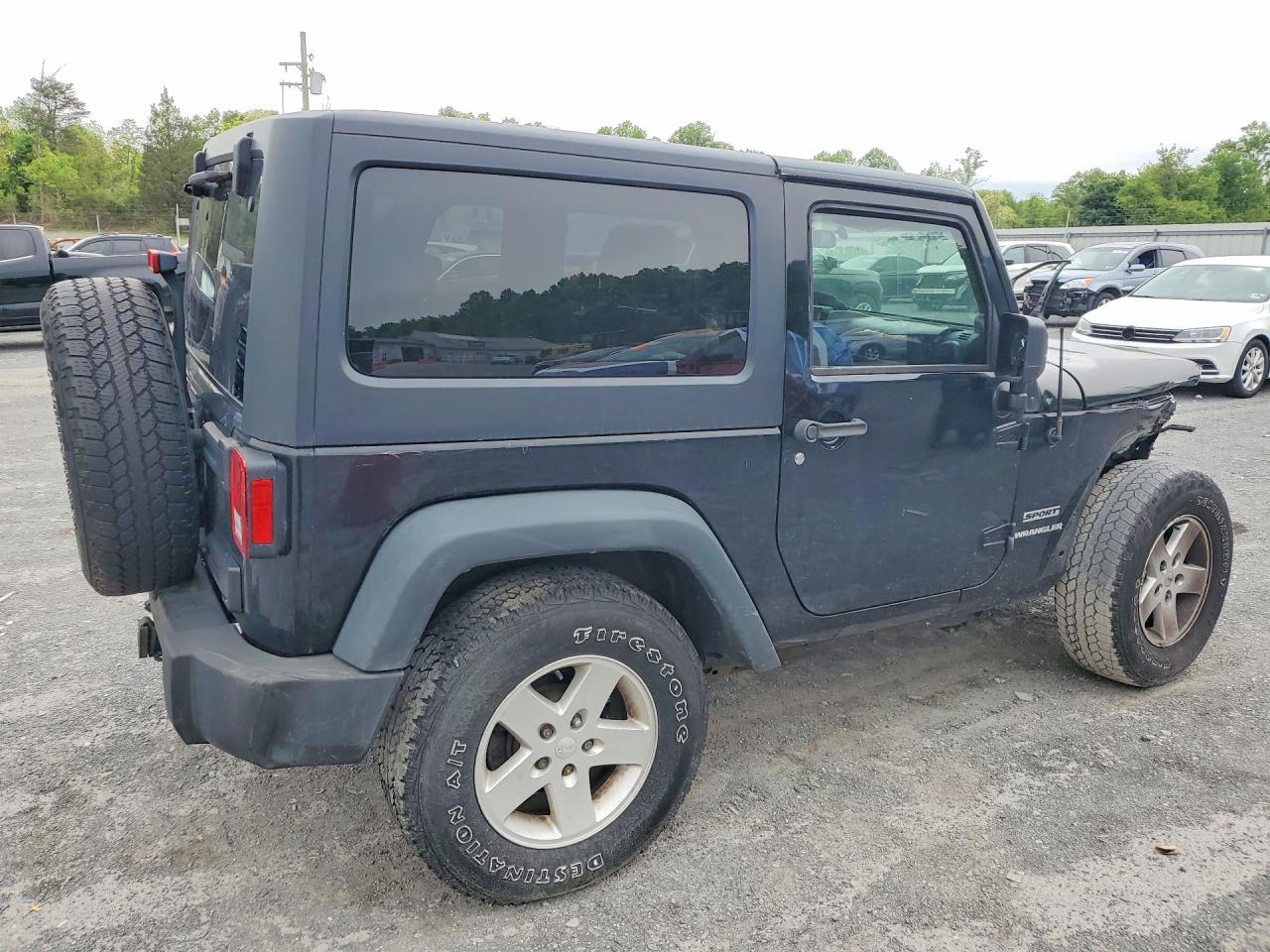 2010 Jeep Wrangler Sport Black vin: 1J4AA2D14AL102475