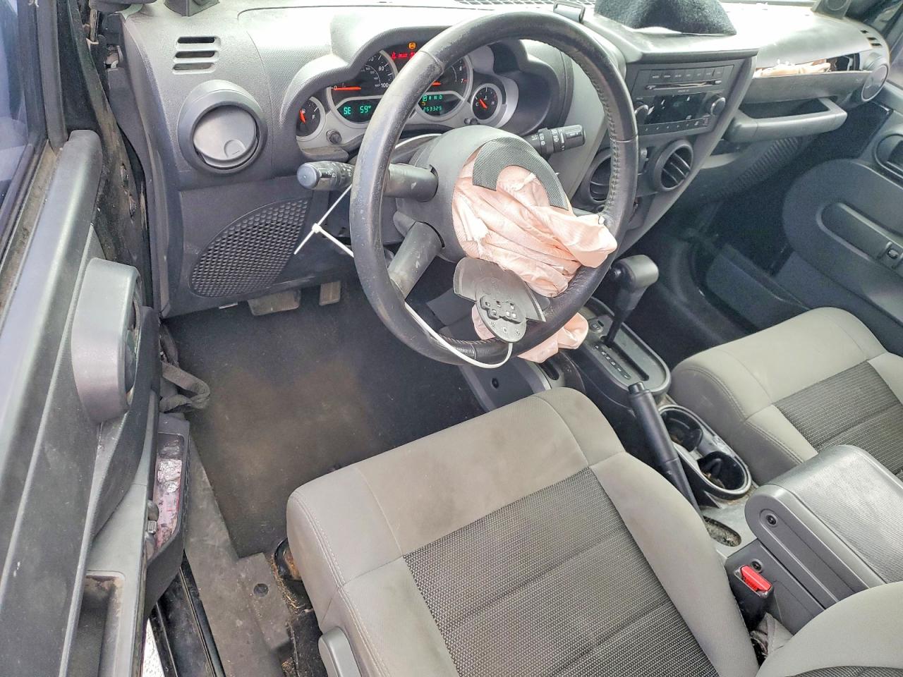 2010 Jeep Wrangler Sport Black vin: 1J4AA2D14AL102475