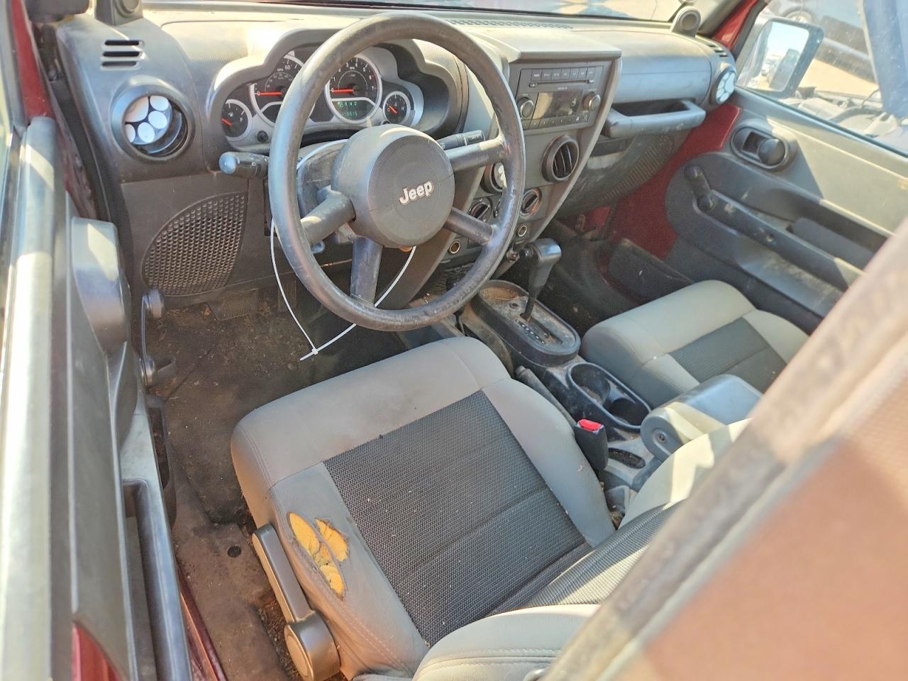 2010 Jeep Wrangler Sport Бордовый vin: 1J4AA2D14AL155189