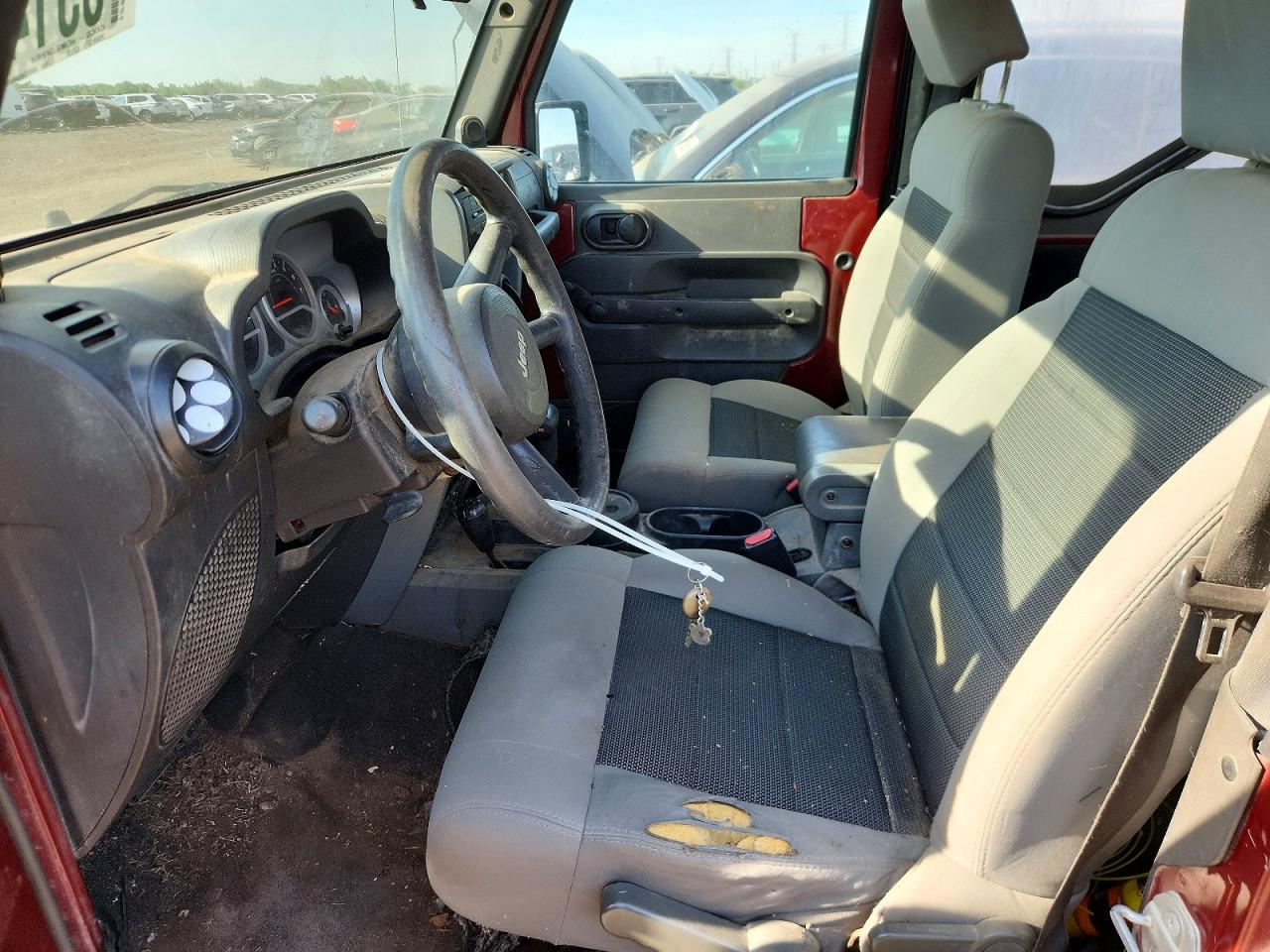 2010 Jeep Wrangler Sport Бордовый vin: 1J4AA2D14AL155189