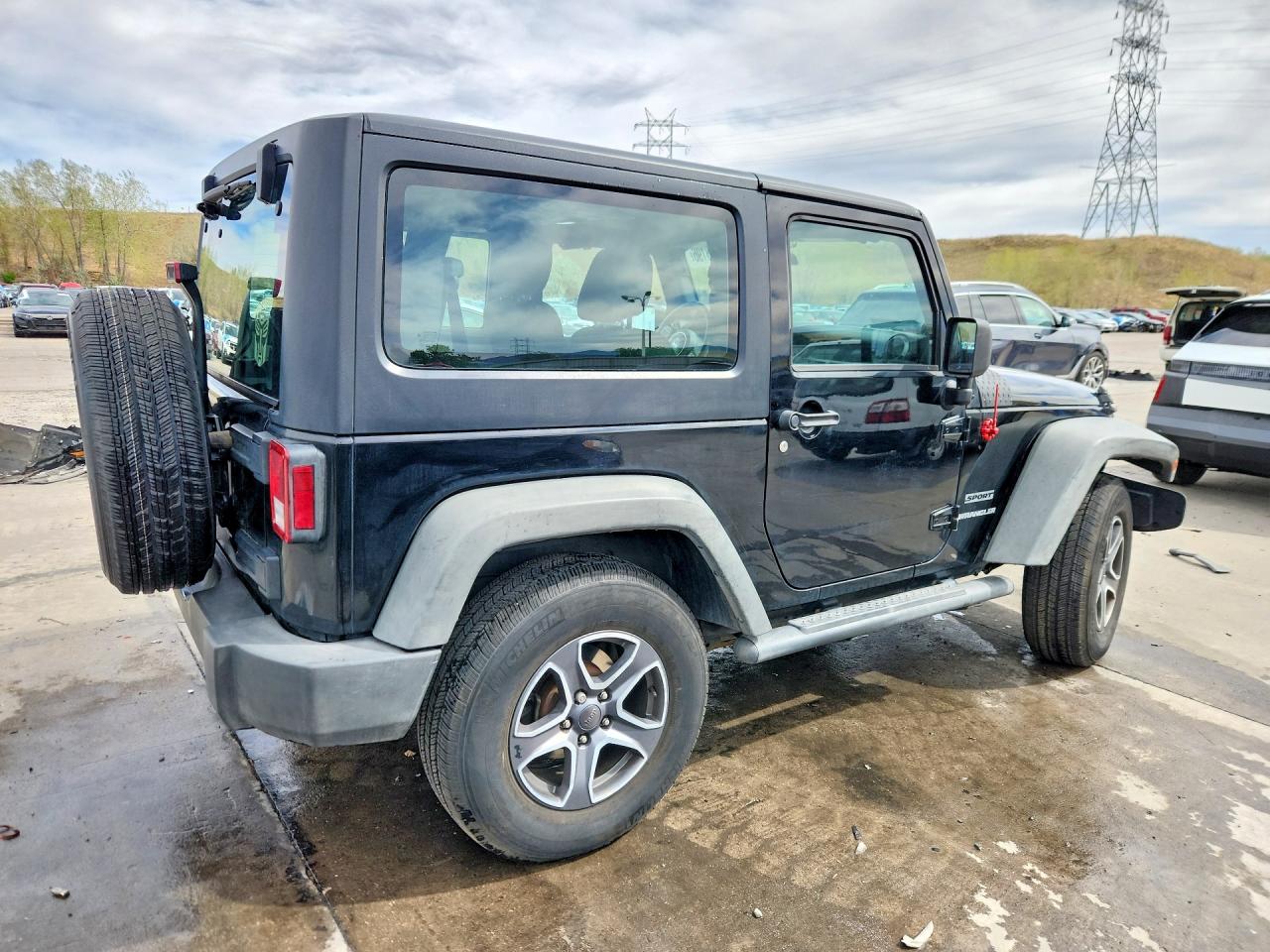 2011 Jeep Wrangler Sport Черный vin: 1J4AA2D14BL553052