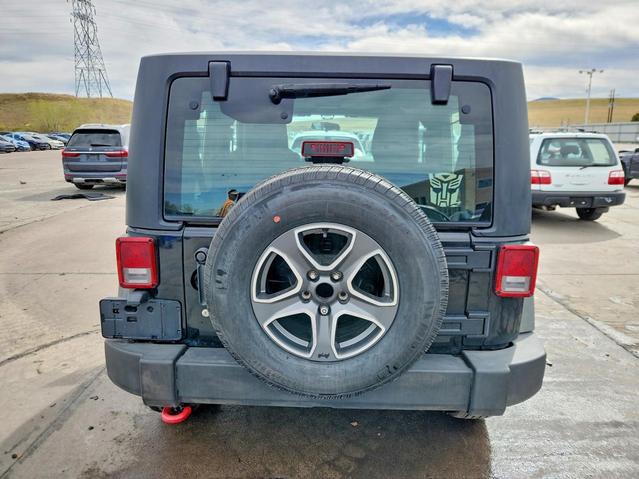 2011 Jeep Wrangler Sport Черный vin: 1J4AA2D14BL553052