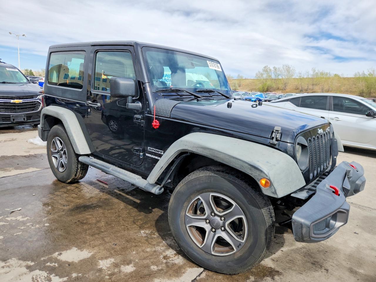 2011 Jeep Wrangler Sport Черный vin: 1J4AA2D14BL553052