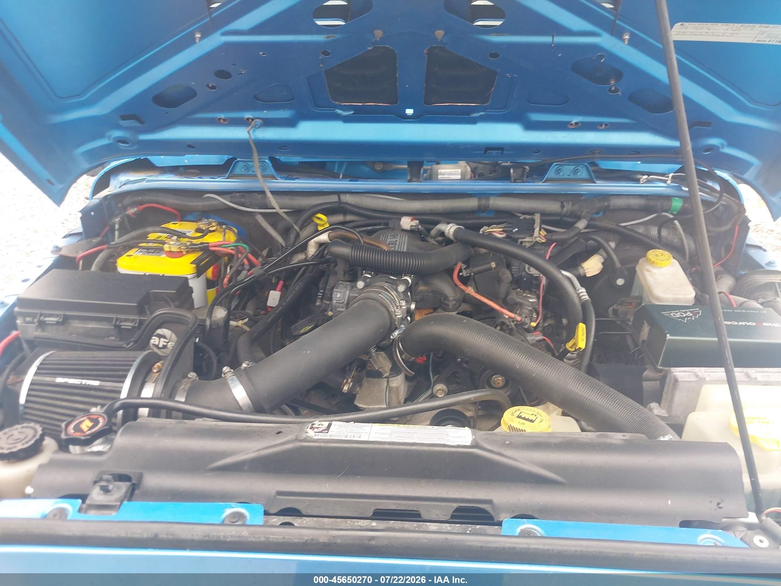 2010 Jeep Wrangler Sport Blue vin: 1J4AA2D15AL136991