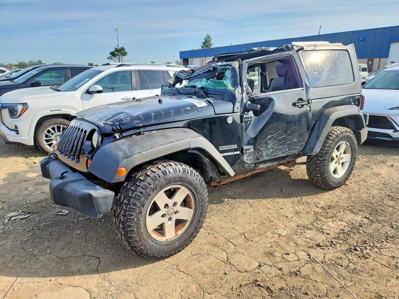 2010 Jeep Wrangler Sport Black vin: 1J4AA2D15AL140684