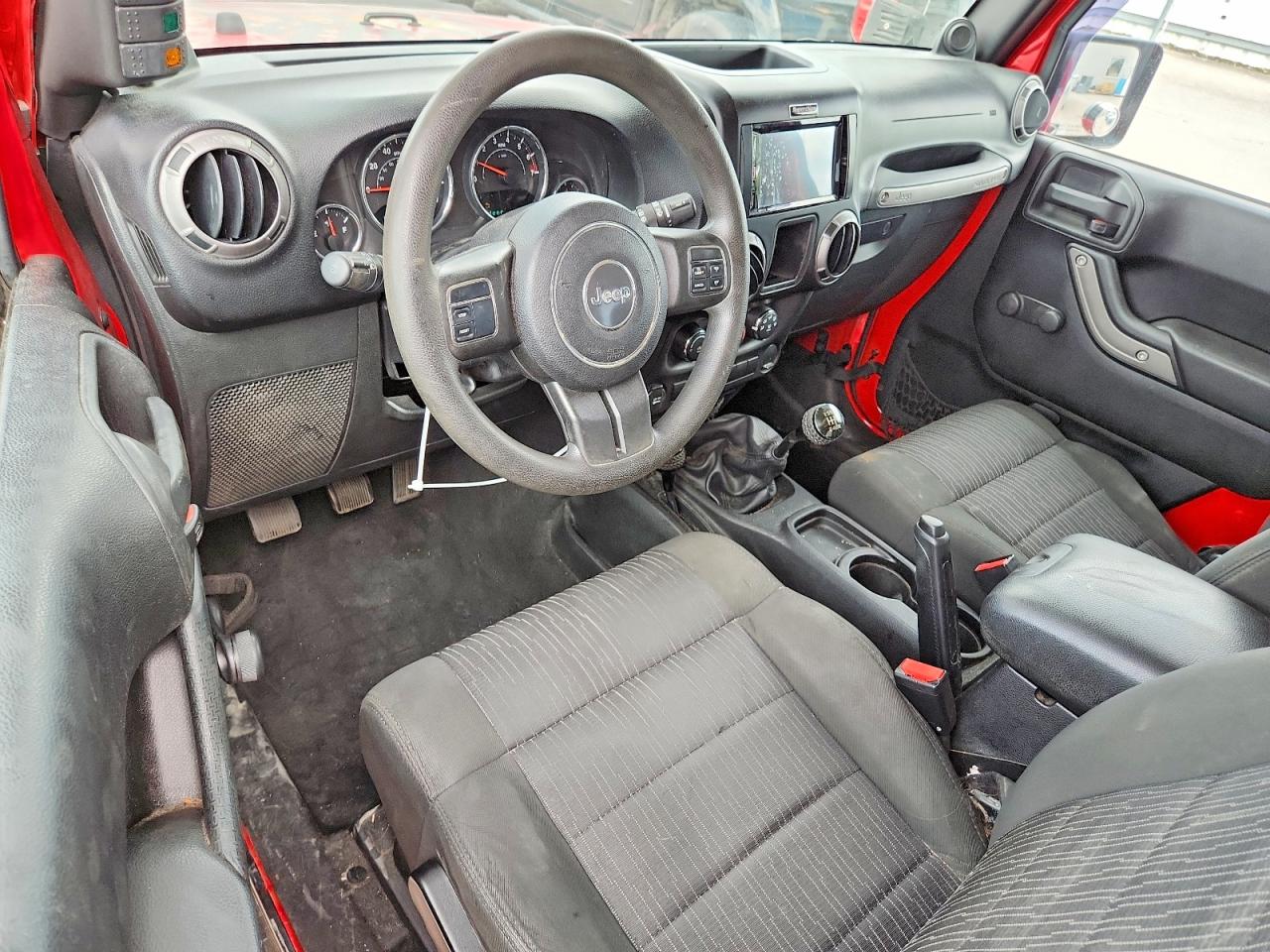 2011 Jeep Wrangler Sport Red vin: 1J4AA2D15BL620872