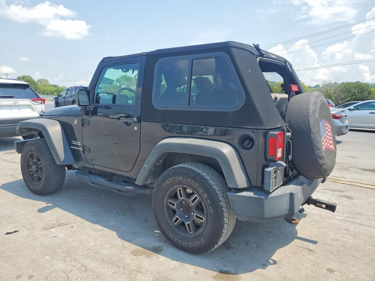 2010 Jeep Wrangler Sport Black vin: 1J4AA2D16AL140306